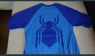 Camiseta Spiderman Azul