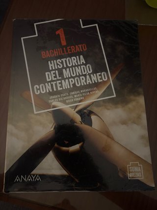 Historia del Mundo Contemporáneo, 1 Bachillerato