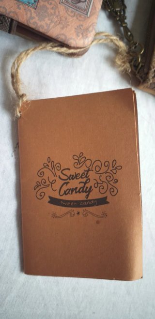 Monedero estilo vintage con cremallera