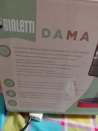Macchina da caffè Bialetti Dama Cialde ESE Rossa