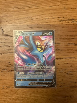 Carta Pokémon Omastar V