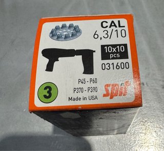 Cargas SPIT 6,3/10 Verdes 10x10