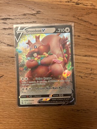 Carta Pokémon Greedent V
