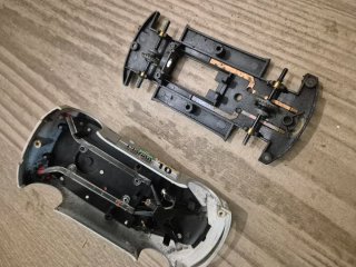 Chasis Scalextric Peugeot 206 Desguace