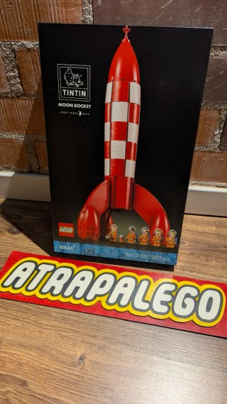 Lego 21367 Ideas Tintin Cohete Lunar