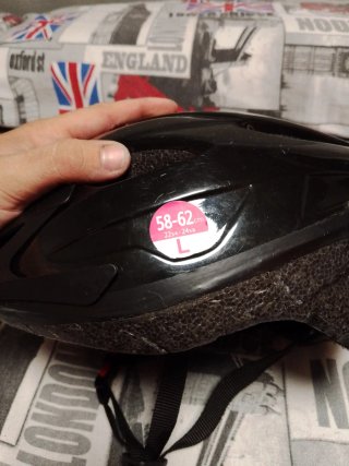 Casco de Bicicleta Ruckrider Negro