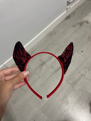 Diadema cuernos halloween