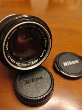 Objetivo Nikon Zoom-Nikkor 43-86mm f/3.5