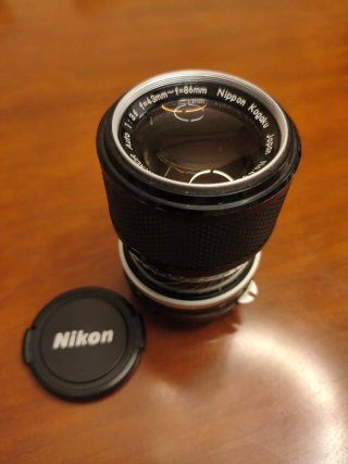 Objetivo Nikon Zoom-Nikkor 43-86mm f/3.5