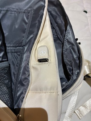 Mochila viaje cabina beige