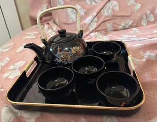 Set Teiera Giapponese con 4 Tazze