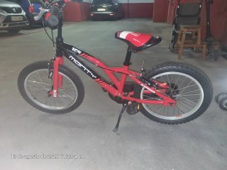 Bicicleta Monty 104 18 Roja/Negra