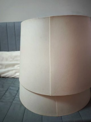 2 Lámparas de techo con pantalla