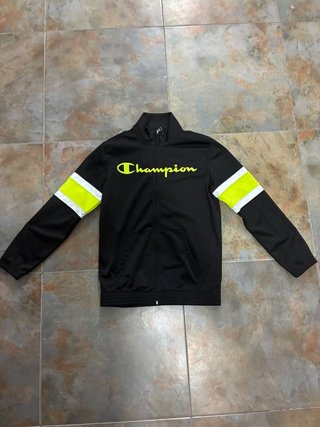 Chaqueta Champion Negra y Amarilla
