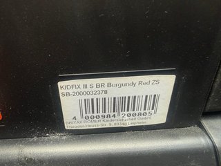 Silla de Coche Britax Römer Kidfix III S Grupo 2-3