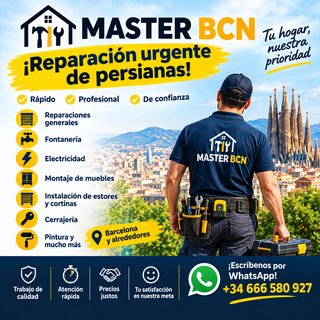 Reparación urgente de persianas y otros reparación