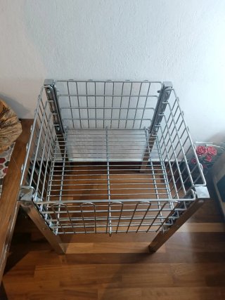 Cesto espositore professionale metallo pesante