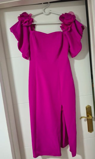 Vestido de Fiesta Fucsia (150€ precio original)