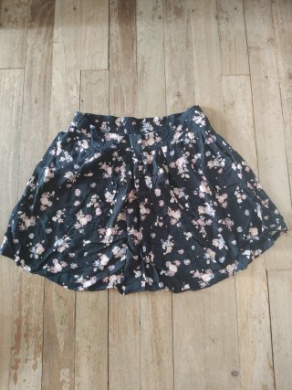 Falda Corta Estampado Floral