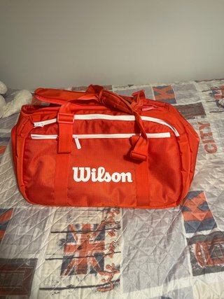 Bolsa deportiva Wilson roja