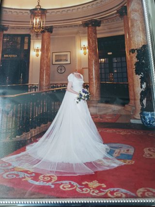Vestido de Novia beige
