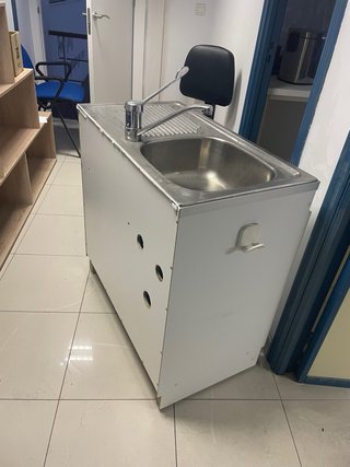 Mueble de cocina con fregadero