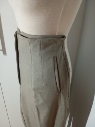 Pantalones Zara Beige Talla XL