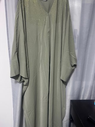 Vestido Árabe Verde Oliva