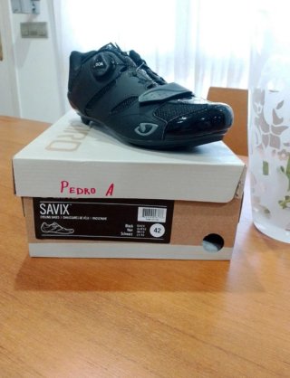 Botas Ciclismo Giro Savix Negras