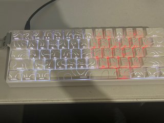 Teclado gamer Aula WIN 60 HE