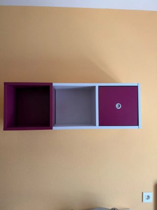 Estantería modular 3 huecos Ikea Kallax