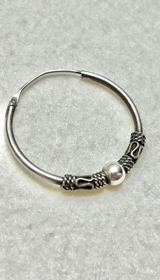 Aros de Plata con Detalles