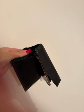 Portafoglio vintage nero