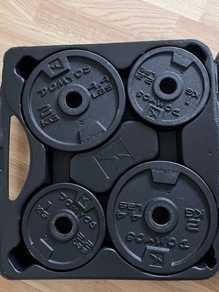 Maletín Pesas Decathlon 20kg NUEVO