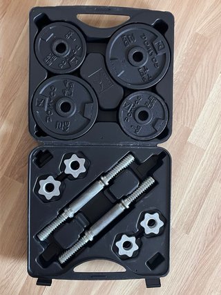 Maletín Pesas Decathlon 20kg NUEVO