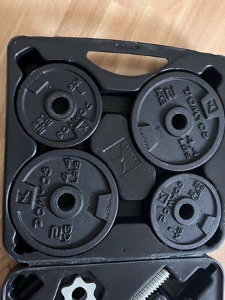 Maletín Pesas Decathlon 20kg NUEVO