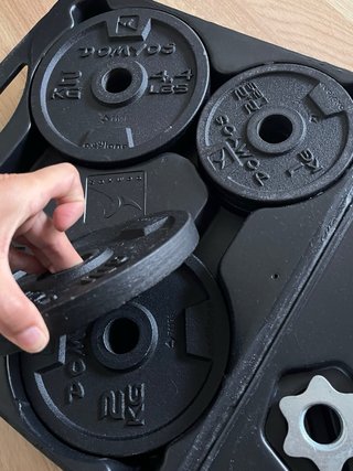 Maletín Pesas Decathlon 20kg NUEVO
