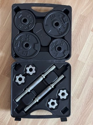 Maletín Pesas Decathlon 20kg NUEVO