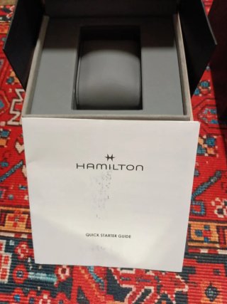 Caja de reloj Hamilton+ manuale