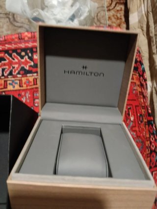 Caja de reloj Hamilton+ manuale