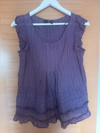 Blusa Morada Mango Talla L
