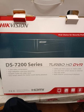 Grabador DVR Hikvision DS-7200 Series