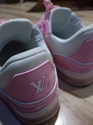 Sneakers Lv Rosa e bianco
