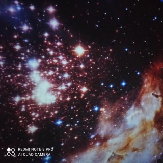 Proyector pococo, galaxias híper realista