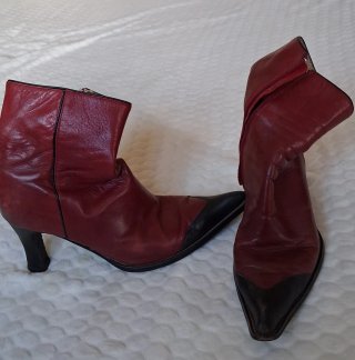 Lote de sandalias de tacón, zapatos y botas, n° 40