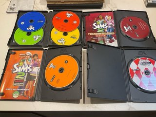 Lote 4 Juegos Los Sims 2 para PC