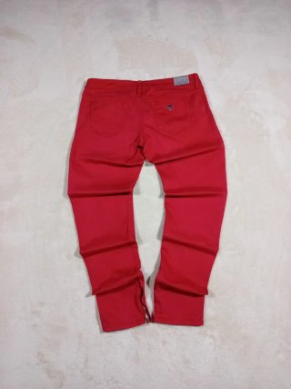 Pantalón GUESS Beverly Skinny Rojo