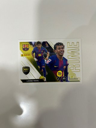 Cromo Panini Lamine Yamal Prime liga este 26/27