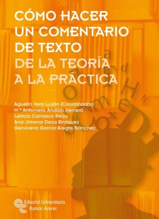Libro Cómo hacer un comentario de texto