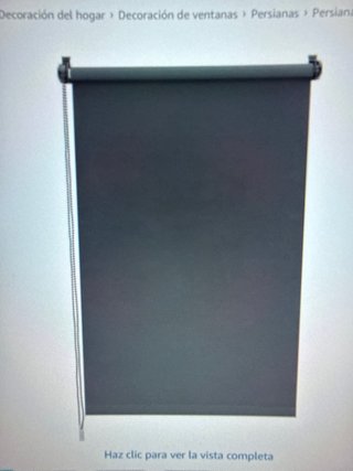2 Estores Opacos Gris 70x160cm